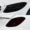 Fits Mercedes-Benz C-Class 2019-2021 Full Headlight Taillight Precut Smoked PPF Tint Kit Film Overlay  - Bogar Tech Designs