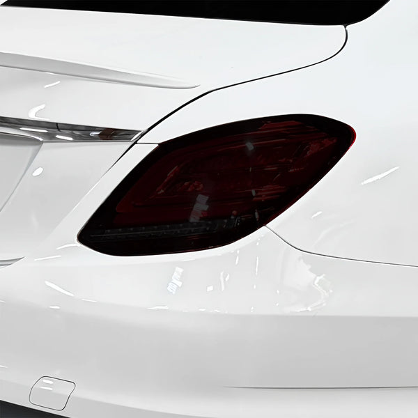 Fits Mercedes-Benz C-Class 2019-2021 Full Headlight Taillight Precut Smoked PPF Tint Kit Film Overlay  - Bogar Tech Designs