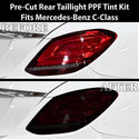 Fits Mercedes-Benz C-Class 2019-2021 Full Headlight Taillight Precut Smoked PPF Tint Kit Film Overlay  - Bogar Tech Designs