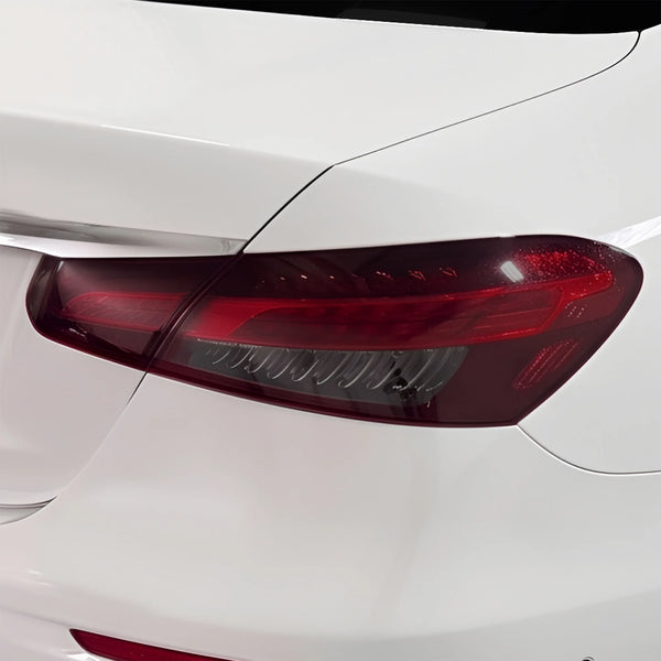 Fits Mercedes-Benz E-Class 2021-2023 Full Headlight Taillight Precut Smoked PPF Tint Kit Film Overlay  - Bogar Tech Designs