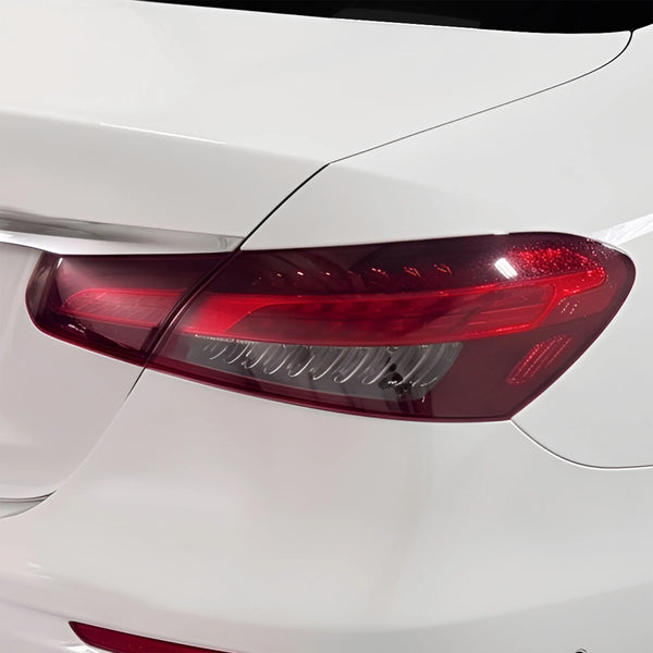 Fits Mercedes-Benz E-Class 2021-2023 Full Headlight Taillight Precut Smoked PPF Tint Kit Film Overlay  - Bogar Tech Designs