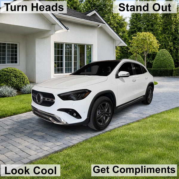 Fits Mercedes-Benz GLA 2021-2026 Full Headlight Taillight Precut Smoked PPF Tint Kit Film Overlay  - Bogar Tech Designs