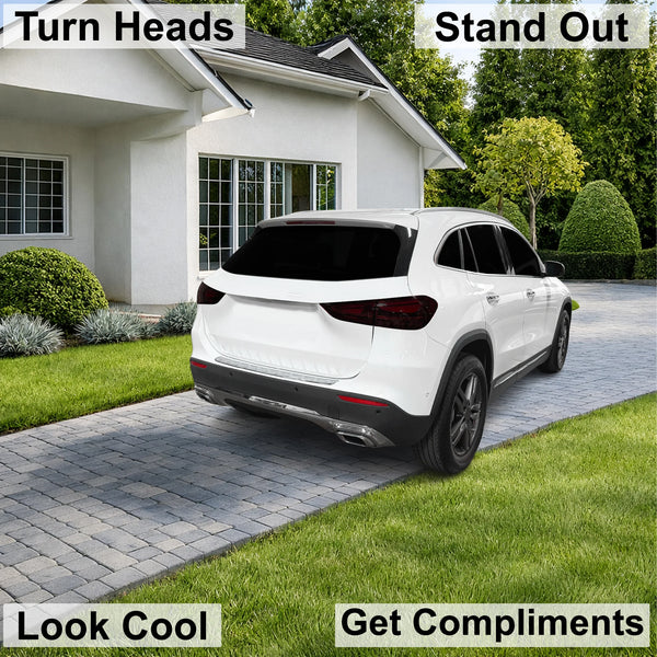 Fits Mercedes-Benz GLA 2021-2026 Full Headlight Taillight Precut Smoked PPF Tint Kit Film Overlay  - Bogar Tech Designs