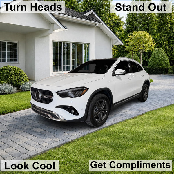 Fits Mercedes-Benz GLA 2021-2026 Full Headlight Taillight Precut Smoked PPF Tint Kit Film Overlay  - Bogar Tech Designs