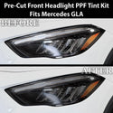 Fits Mercedes-Benz GLA 2021-2026 Full Headlight Taillight Precut Smoked PPF Tint Kit Film Overlay  - Bogar Tech Designs