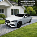 Fits Mercedes C-Class 2022-2026 Vinyl Chrome Delete Grille Blackout Decal Stickers Overlay Film - Bogar Tech Designs