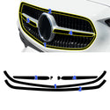 Fits Mercedes C-Class 2022-2026 Vinyl Chrome Delete Grille Blackout Decal Stickers Overlay Film - Bogar Tech Designs