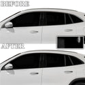 Fits Mercedes GLA 2021-2026 Vinyl Chrome Delete Grille Blackout Decal Stickers Overlay Film - Bogar Tech Designs