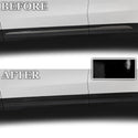Fits Mercedes GLA 2021-2026 Vinyl Chrome Delete Grille Blackout Decal Stickers Overlay Film - Bogar Tech Designs