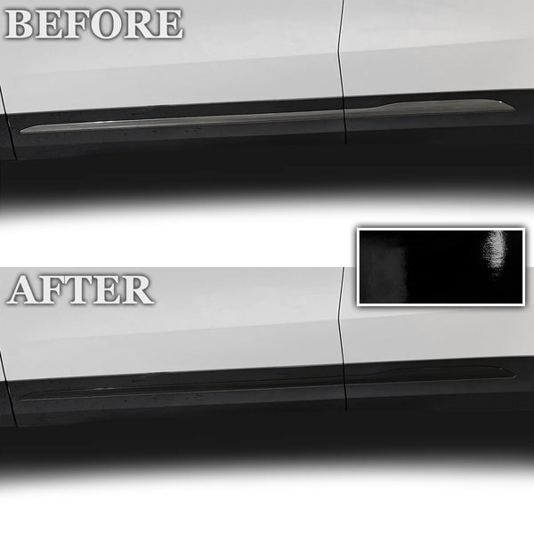 Fits Mercedes GLA 2021-2026 Vinyl Chrome Delete Grille Blackout Decal Stickers Overlay Film - Bogar Tech Designs