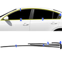 Fits Nissan Altima 2007-2012 Vinyl Chrome Delete Grille Blackout Decal Stickers Overlay Film - Bogar Tech Designs
