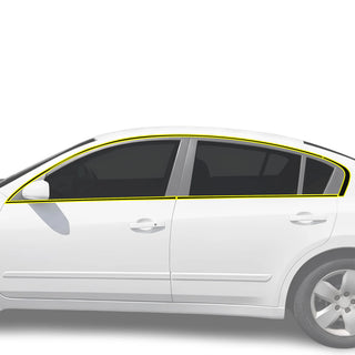 Fits Nissan Altima 2007-2012 Vinyl Chrome Delete Grille Blackout Decal Stickers Overlay Film - Bogar Tech Designs