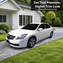 Fits Nissan Altima 2007-2012 Vinyl Chrome Delete Grille Blackout Decal Stickers Overlay Film - Bogar Tech Designs