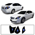 Fits Nissan Altima 2007-2012 Full Headlight Taillight Precut Smoked PPF Tint Kit Film Overlay  - Bogar Tech Designs