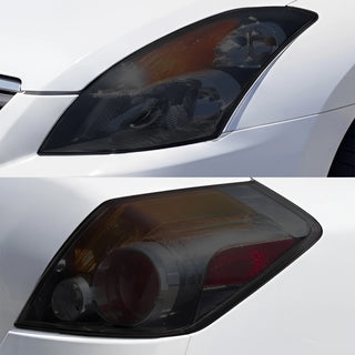 Fits Nissan Altima 2007-2012 Full Headlight Taillight Precut Smoked PPF Tint Kit Film Overlay  - Bogar Tech Designs