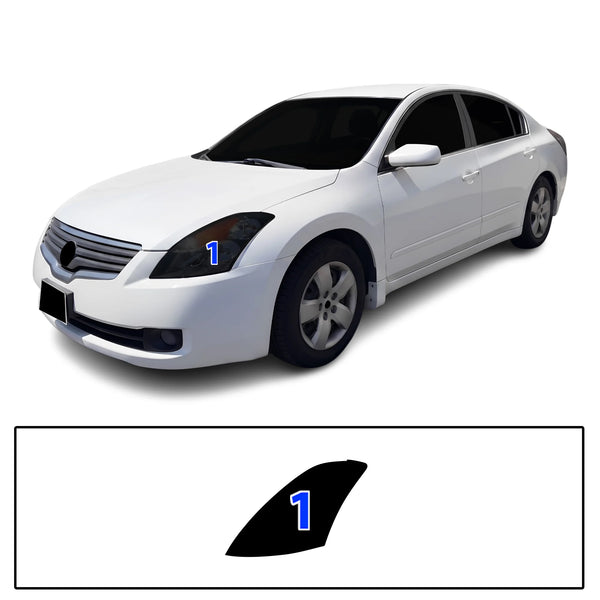 Fits Nissan Altima 2007-2012 Full Headlight Taillight Precut Smoked PPF Tint Kit Film Overlay  - Bogar Tech Designs
