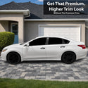 Fits Nissan Altima 2013-2018 Vinyl Chrome Delete Grille Blackout Decal Stickers Overlay Film - Bogar Tech Designs