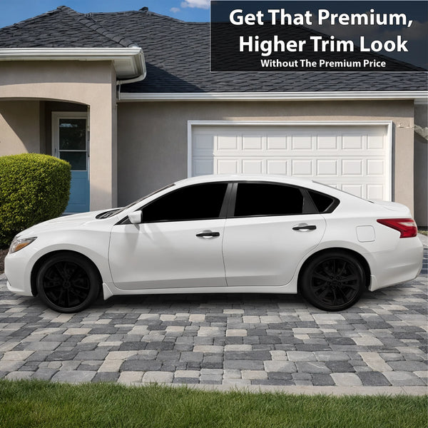 Fits Nissan Altima 2013-2018 Vinyl Chrome Delete Grille Blackout Decal Stickers Overlay Film - Bogar Tech Designs