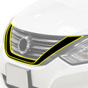Fits Nissan Altima 2013-2018 Vinyl Chrome Delete Grille Blackout Decal Stickers Overlay Film - Bogar Tech Designs