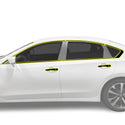 Fits Nissan Altima 2013-2018 Vinyl Chrome Delete Grille Blackout Decal Stickers Overlay Film - Bogar Tech Designs