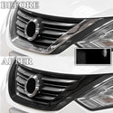 Fits Nissan Altima 2013-2018 Vinyl Chrome Delete Grille Blackout Decal Stickers Overlay Film - Bogar Tech Designs