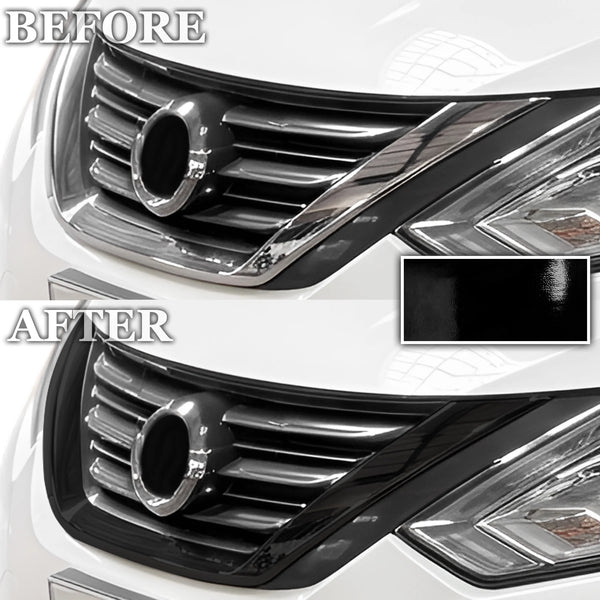 Fits Nissan Altima 2013-2018 Vinyl Chrome Delete Grille Blackout Decal Stickers Overlay Film - Bogar Tech Designs