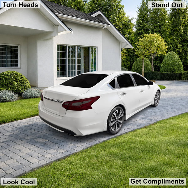Fits Nissan Altima 2013-2018 Full Headlight Taillight Precut Smoked PPF Tint Kit Film Overlay  - Bogar Tech Designs