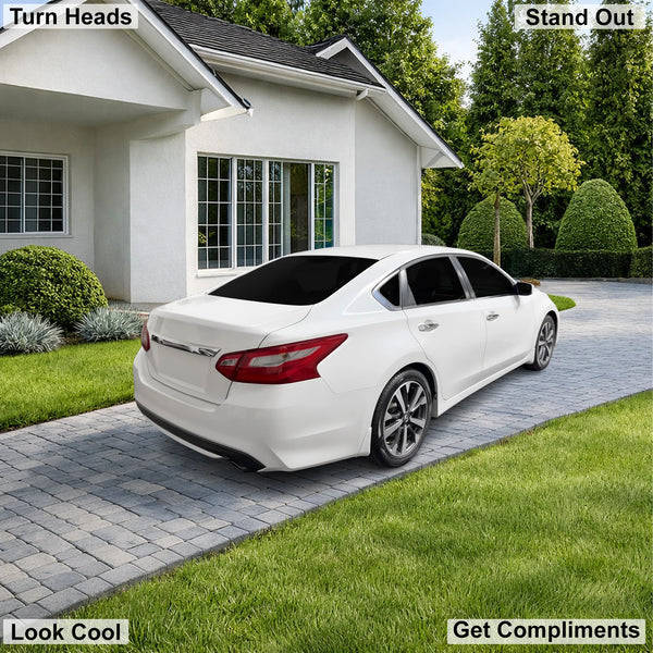 Fits Nissan Altima 2013-2018 Full Headlight Taillight Precut Smoked PPF Tint Kit Film Overlay  - Bogar Tech Designs