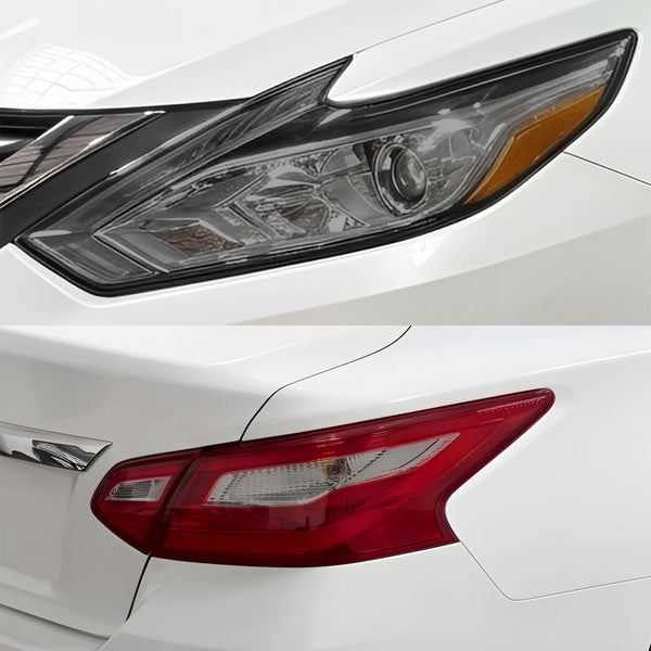 Fits Nissan Altima 2013-2018 Full Headlight Taillight Precut Smoked PPF Tint Kit Film Overlay  - Bogar Tech Designs