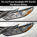 Fits Nissan Altima 2013-2018 Full Headlight Taillight Precut Smoked PPF Tint Kit Film Overlay  - Bogar Tech Designs