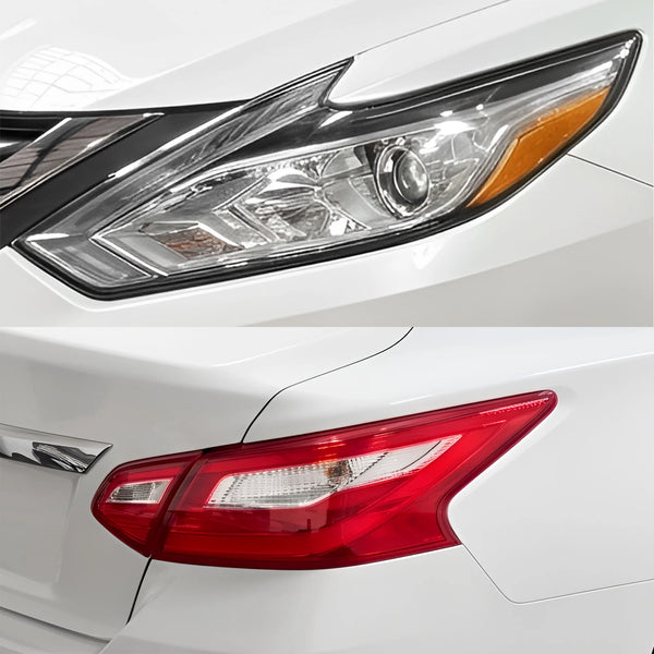 Fits Nissan Altima 2013-2018 Full Headlight Taillight Precut Smoked PPF Tint Kit Film Overlay  - Bogar Tech Designs