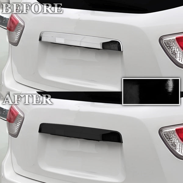 Fits Nissan Pathfinder 2013-2016 Vinyl Chrome Delete Grille Blackout Decal Stickers Overlay Film - Bogar Tech Designs