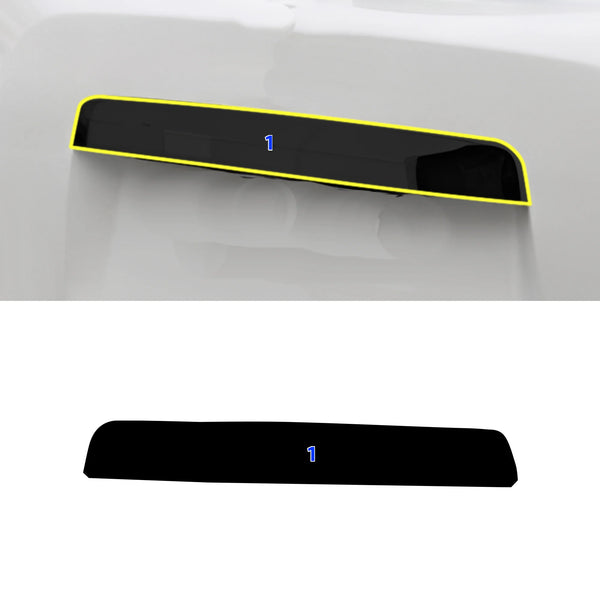 Fits Nissan Pathfinder 2013-2016 Vinyl Chrome Delete Grille Blackout Decal Stickers Overlay Film - Bogar Tech Designs