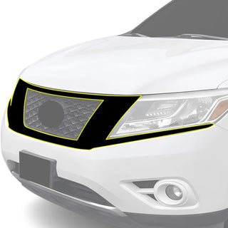 Fits Nissan Pathfinder 2013-2016 Vinyl Chrome Delete Grille Blackout Decal Stickers Overlay Film - Bogar Tech Designs
