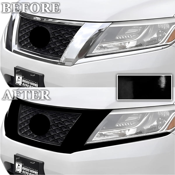 Fits Nissan Pathfinder 2013-2016 Vinyl Chrome Delete Grille Blackout Decal Stickers Overlay Film - Bogar Tech Designs