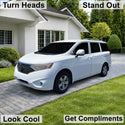 Fits Nissan Quest 2011-2017 Full Headlight Taillight Precut Smoked PPF Tint Kit Film Overlay  - Bogar Tech Designs