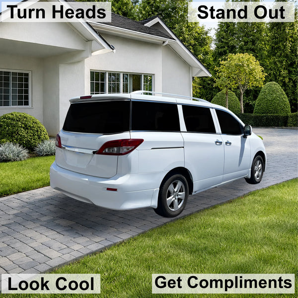 Fits Nissan Quest 2011-2017 Full Headlight Taillight Precut Smoked PPF Tint Kit Film Overlay  - Bogar Tech Designs