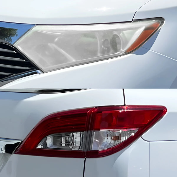Fits Nissan Quest 2011-2017 Full Headlight Taillight Precut Smoked PPF Tint Kit Film Overlay  - Bogar Tech Designs