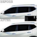 Fits Nissan Rogue 2014-2020 Vinyl Chrome Delete Grille Blackout Decal Stickers Overlay Film - Bogar Tech Designs