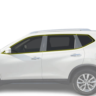 Fits Nissan Rogue 2014-2020 Vinyl Chrome Delete Grille Blackout Decal Stickers Overlay Film - Bogar Tech Designs