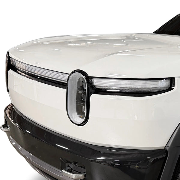 Fits Rivian R2 2027-2028 Full Headlight Taillight Precut Smoked PPF Tint Kit Film Overlay  - Bogar Tech Designs