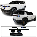 Fits Rivian R2 2027-2028 Full Headlight Taillight Precut Smoked PPF Tint Kit Film Overlay  - Bogar Tech Designs