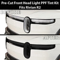 Fits Rivian R2 2027-2028 Full Headlight Taillight Precut Smoked PPF Tint Kit Film Overlay  - Bogar Tech Designs