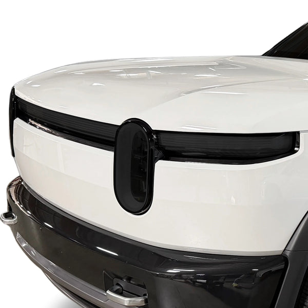 Fits Rivian R2 2027-2028 Full Headlight Taillight Precut Smoked PPF Tint Kit Film Overlay  - Bogar Tech Designs
