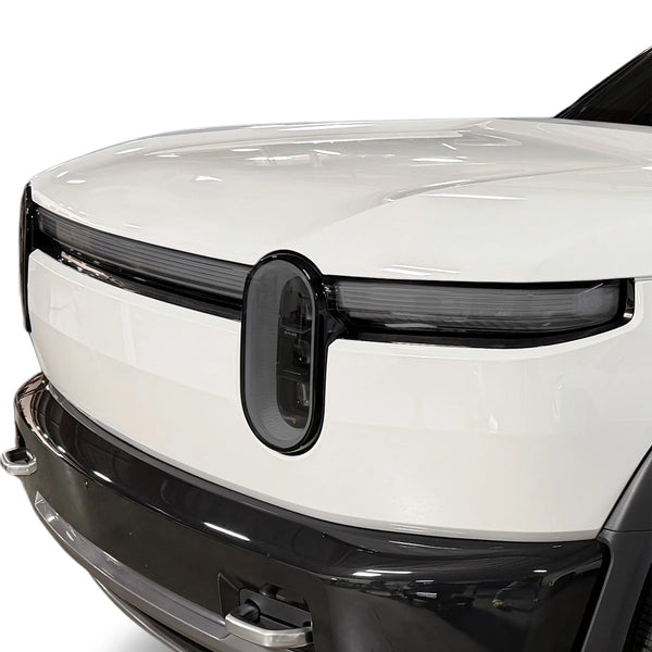 Fits Rivian R2 2027-2028 Full Headlight Taillight Precut Smoked PPF Tint Kit Film Overlay  - Bogar Tech Designs