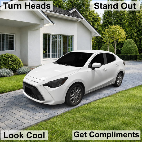 Fits Scion iA 2016 Full Headlight Taillight Precut Smoked PPF Tint Kit Film Overlay  - Bogar Tech Designs