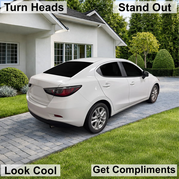 Fits Scion iA 2016 Full Headlight Taillight Precut Smoked PPF Tint Kit Film Overlay  - Bogar Tech Designs