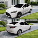 Fits Scion iA 2016 Full Headlight Taillight Precut Smoked PPF Tint Kit Film Overlay  - Bogar Tech Designs