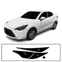 Fits Scion iA 2016 Full Headlight Taillight Precut Smoked PPF Tint Kit Film Overlay  - Bogar Tech Designs