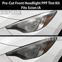 Fits Scion iA 2016 Full Headlight Taillight Precut Smoked PPF Tint Kit Film Overlay  - Bogar Tech Designs